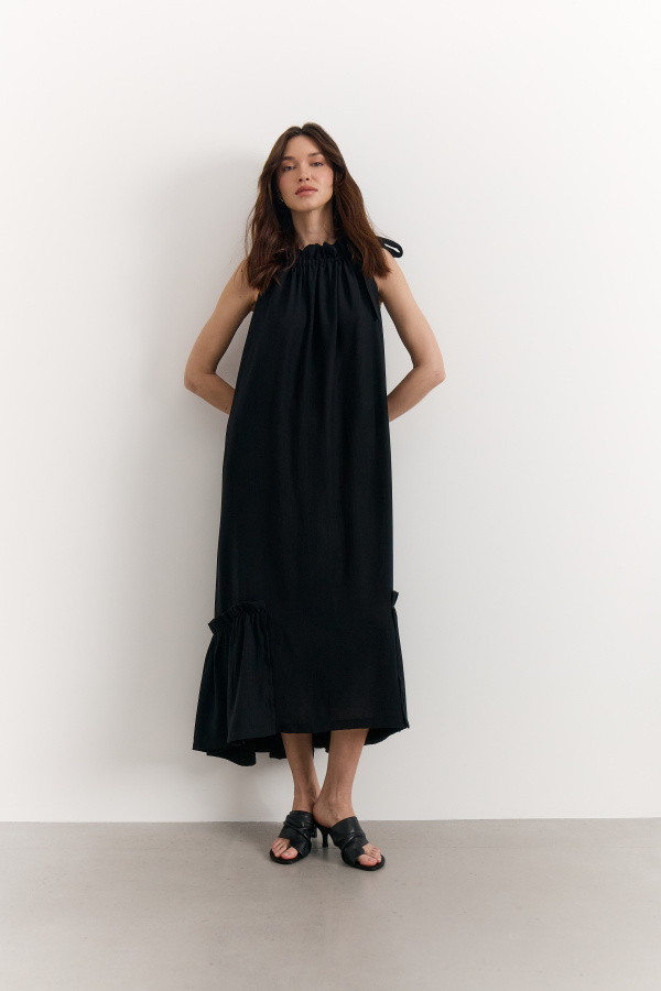 платье 26S1321F – черный (1)