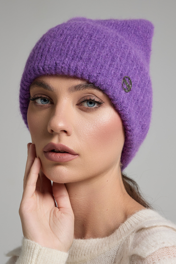 шапка 250176AZ - фиолетовый 11