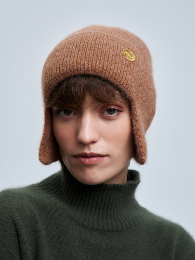 шапка ушанка 260160FX - кэмл (1)