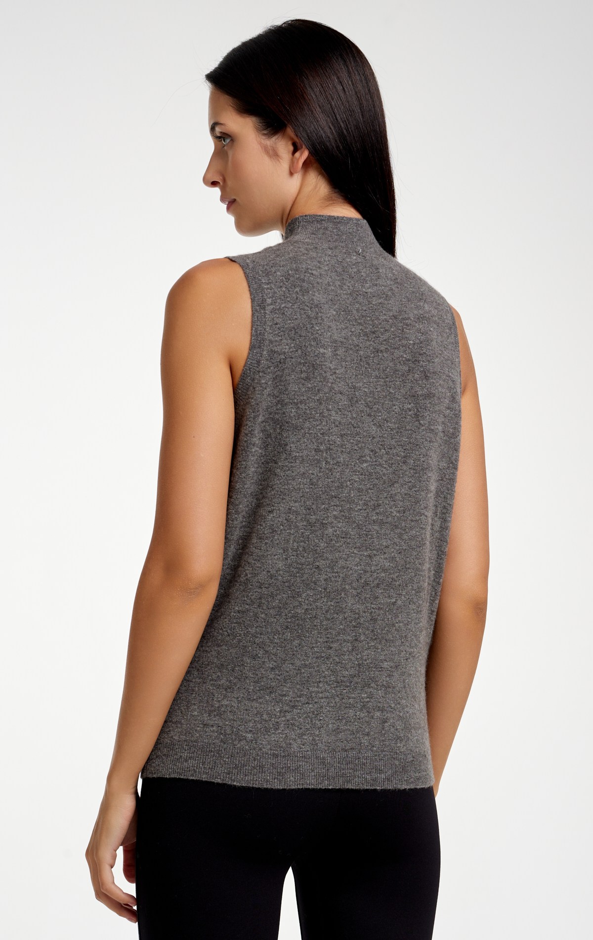 Джемпер без рукавов 2435WS серый (1)