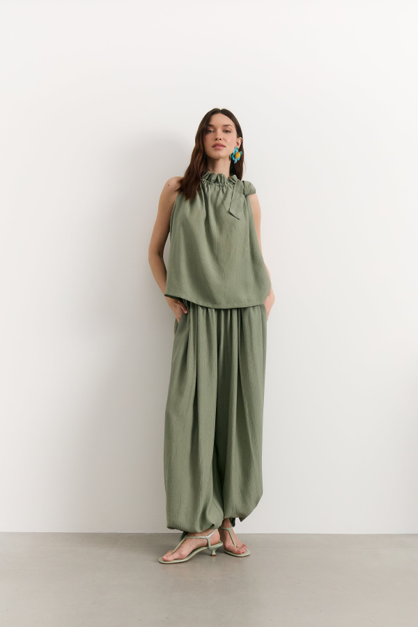 брюки 26S6003F – фисташковый (2)