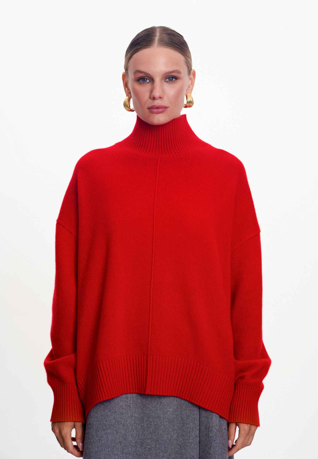 2428WCASH джемпер красный (2)