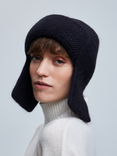 шапка ушанка 250110PG - синяя ночь (3)