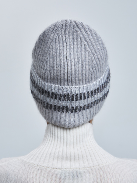 шапка 230146REC - светло-серый (4)
