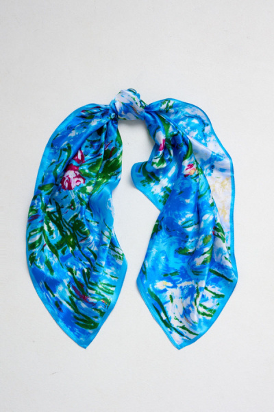 платок 6222SL ярко-голубой (2)