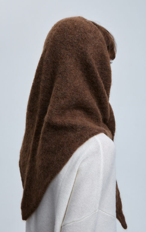 косынка 260120X - коричневый (5)