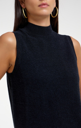 Джемпер без рукавов 2435WS черный (6)