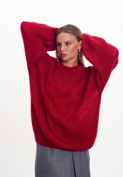 54M джемпер красный (4)