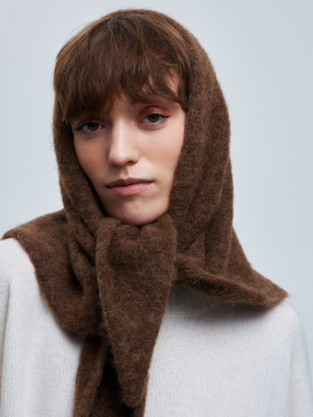 косынка 260120X - коричневый (2)