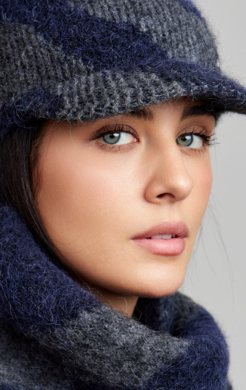 Кепка 250148SR синий-антрацит3