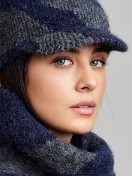 Кепка 250148SR синий-антрацит3