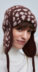 шапка ушанка 240118 - коричневый (3)