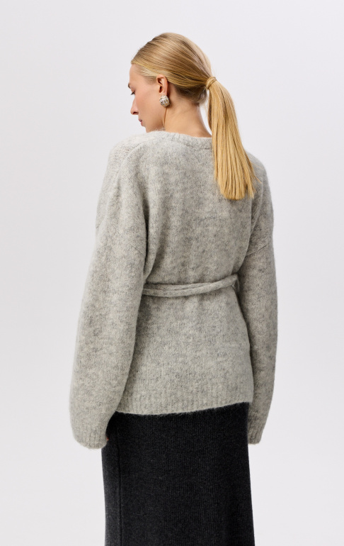 26W4111K кардиган A318AZ светло-серый (13)