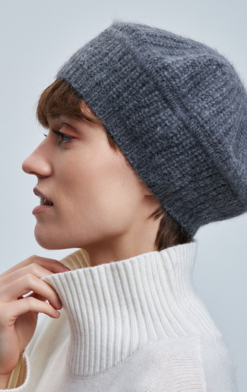 берет 260105FX - темно-серый (3)