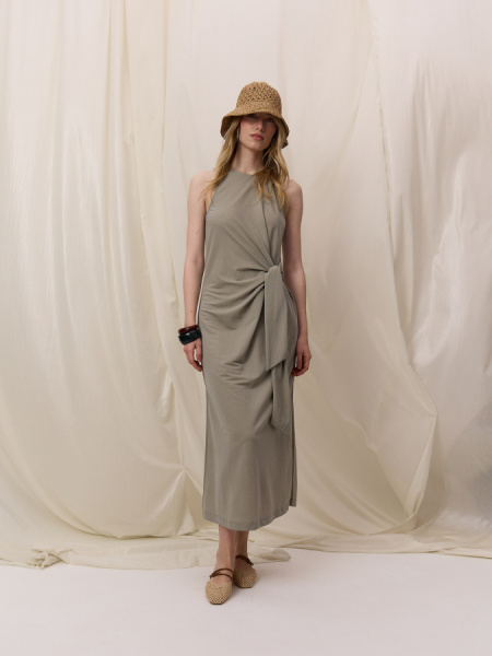 платье 24S1302KF – хаки (1)