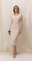 платье 25S1307K – светло-бежевый (1)
