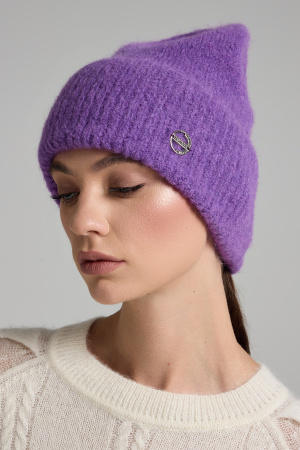 шапка 250176AZ - фиолетовый 4
