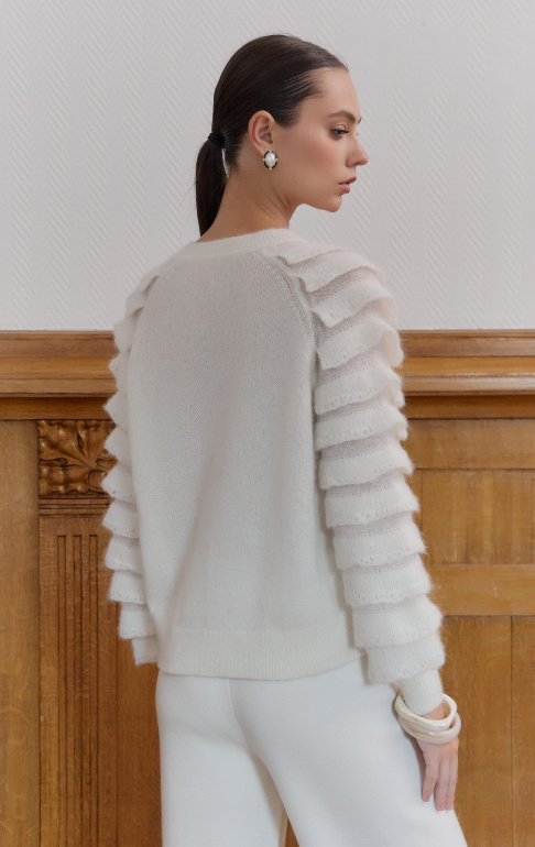 джемпер 26W2121K - молочный (9)