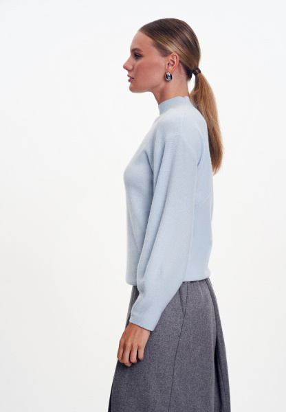 2480W джемпер голубой (2)