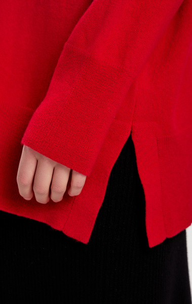 джемпер 000-338 красный 4