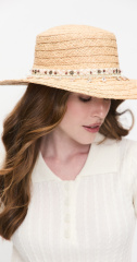 шляпа 26S0121HD - натуральный (25)
