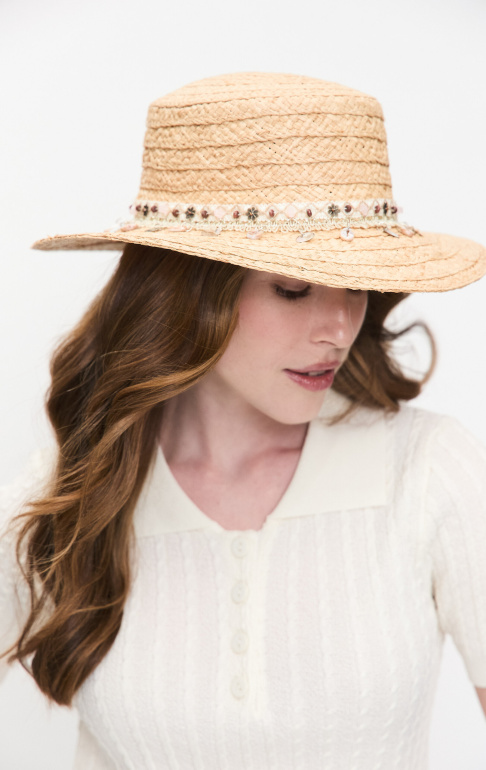 шляпа 26S0121HD - натуральный (25)