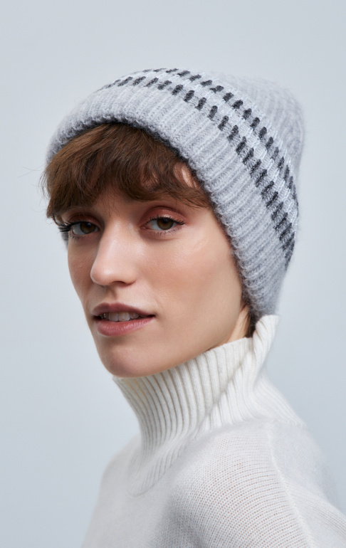 шапка 230146REC - светло-серый (3)