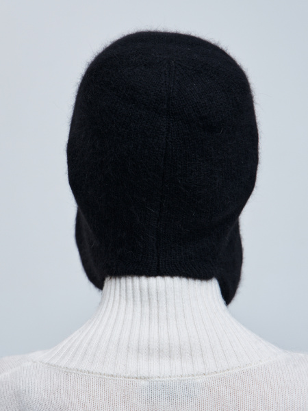 шапка ушанка 240127 - черный (4)