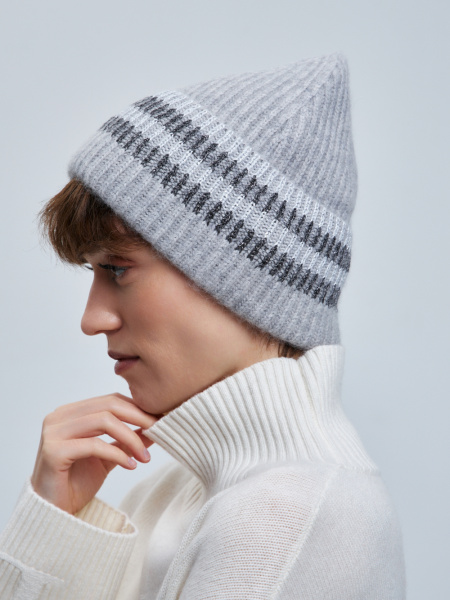 шапка 230146REC - светло-серый (2)