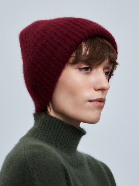 шапка 260161FX - марсала (2)