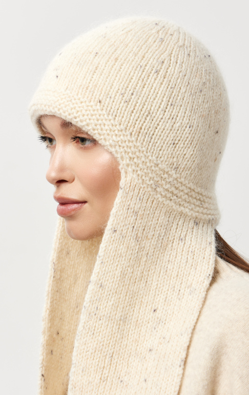 Шапка с длинными ушами 260171TM молочный (5)