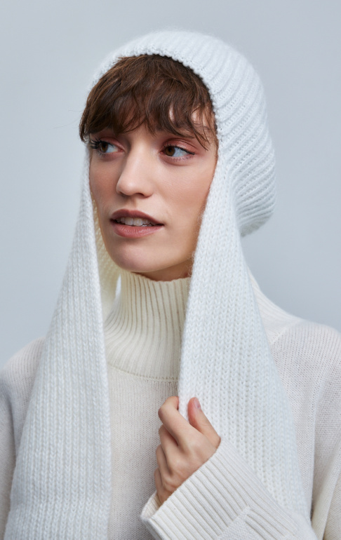 шапка 240191 - белый (2)