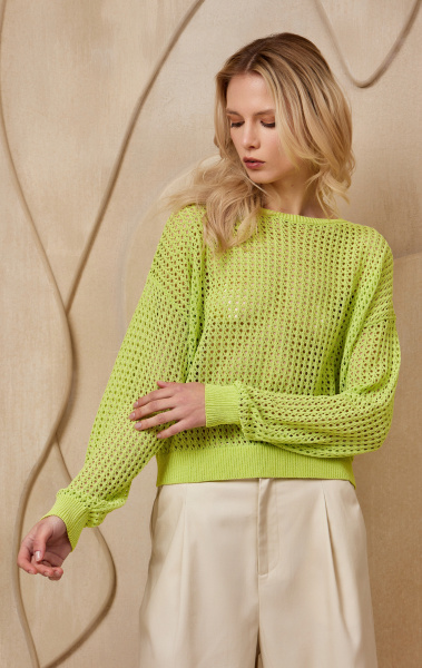 джемпер S242110K Лайм (10)
