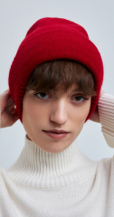шапка 230126REC - красный (2)