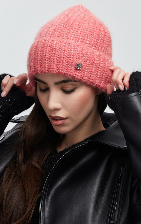 Шапка 230125ASW розовая (4)