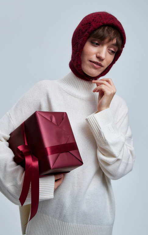 чепчик 260115PG - красный (6)