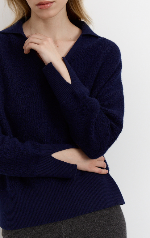 Джемпер 25W2116K Синий (24)