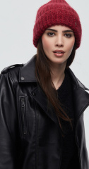 Шапка 230125ASW бордовая (1)