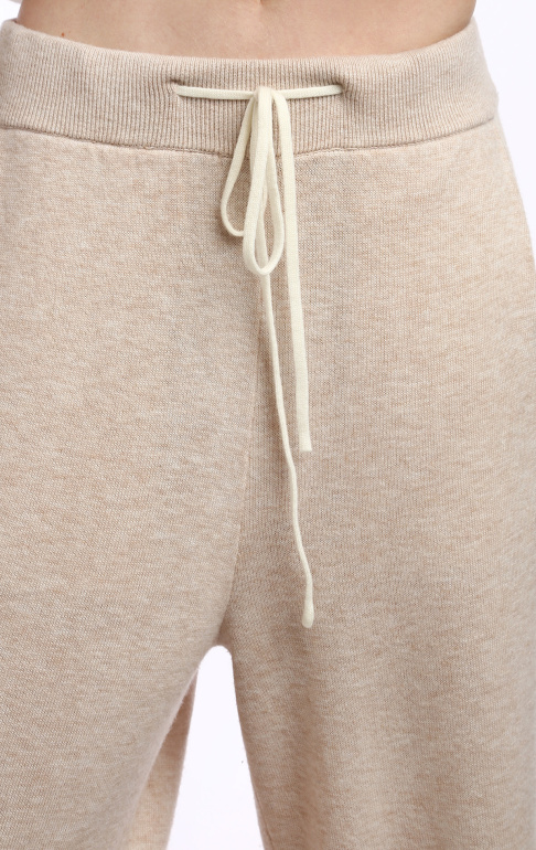 брюки 61N бежевые с молочной полоской (2)