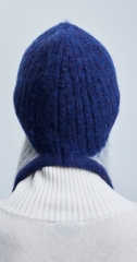 шапка ушанка 240140 - синий (4)
