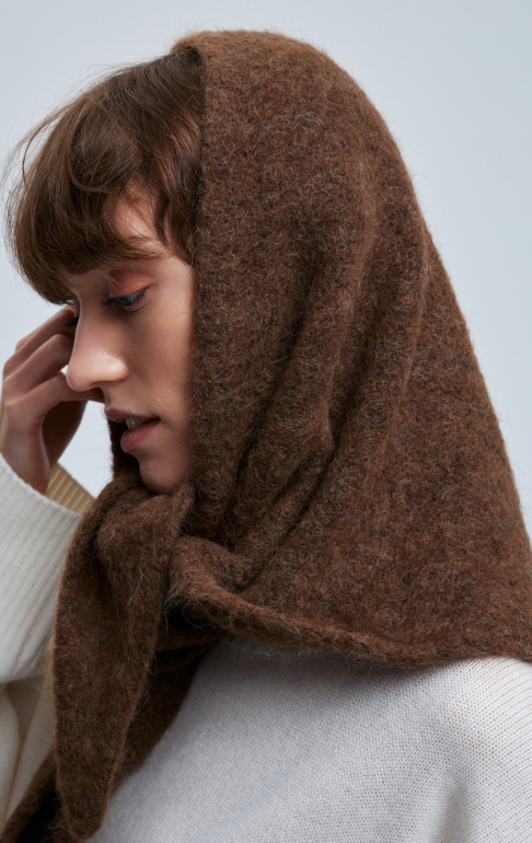 косынка 260120X - коричневый (4)