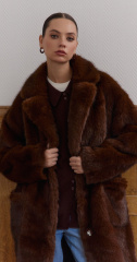 шуба 248237 - коричневый (6)