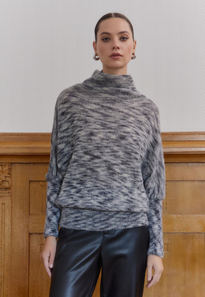 джемпер 26W2107K - серый мультиколор (2)