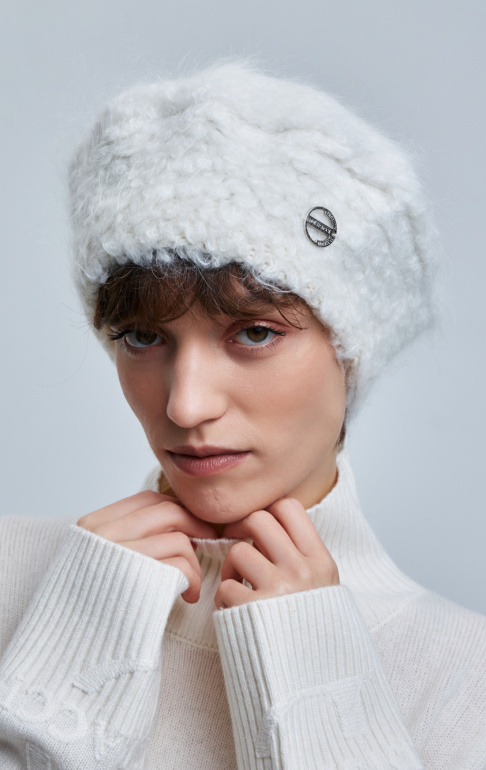 берет 260128MH - белый (3)