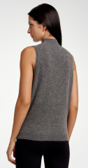 Джемпер без рукавов 2435WS серый (3)