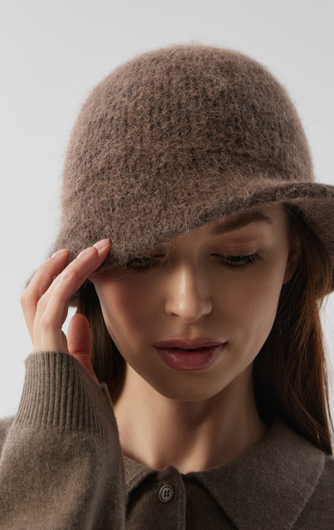 шляпа 260121Х - коричневый (3)