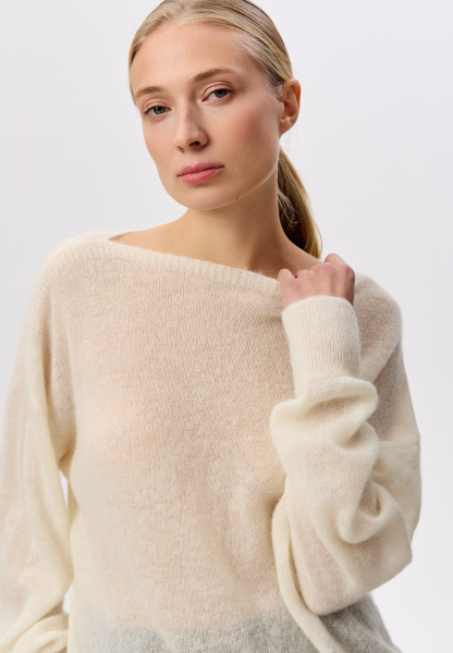 Джемпер-паутинка 2837AW белый (4)