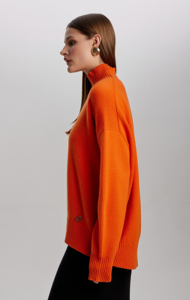 Джемпер 2428WCASH оранжевый 8
