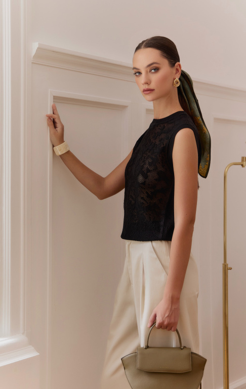 джемпер 25S2311K черный 2