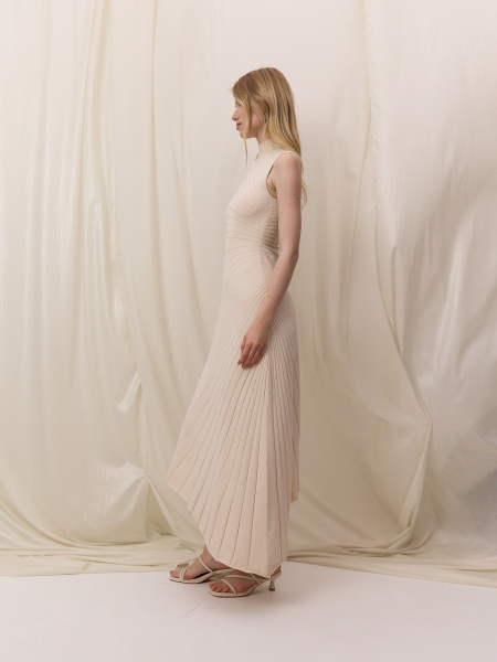 платье 26S1303K – светло-бежевый (3)